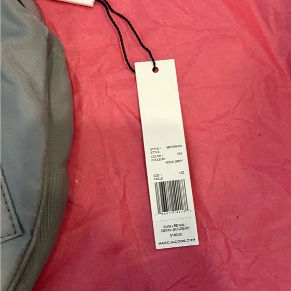 Marc Jacobs Natasha Crossbody Gray Bag- NWT - Picture 4 of 4